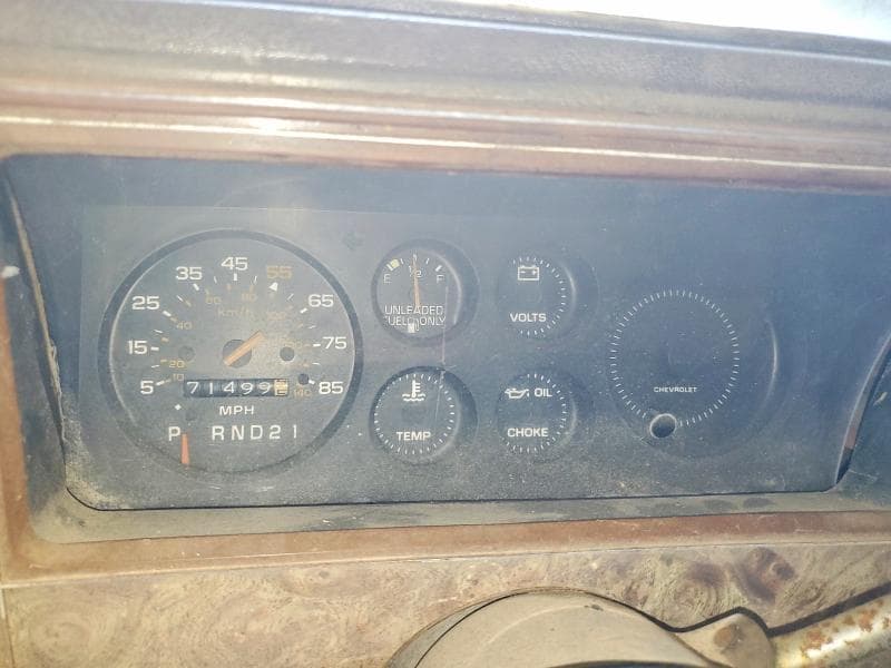 1982 CHEVROLET MALIBU CLASSIC CLASSIC 9