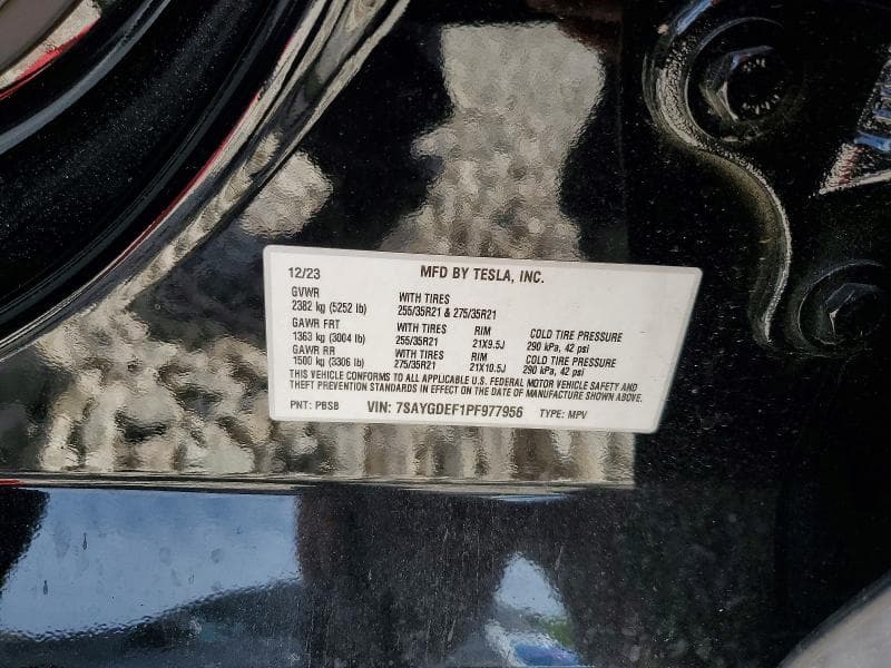 2023 TESLA MODEL Y 13