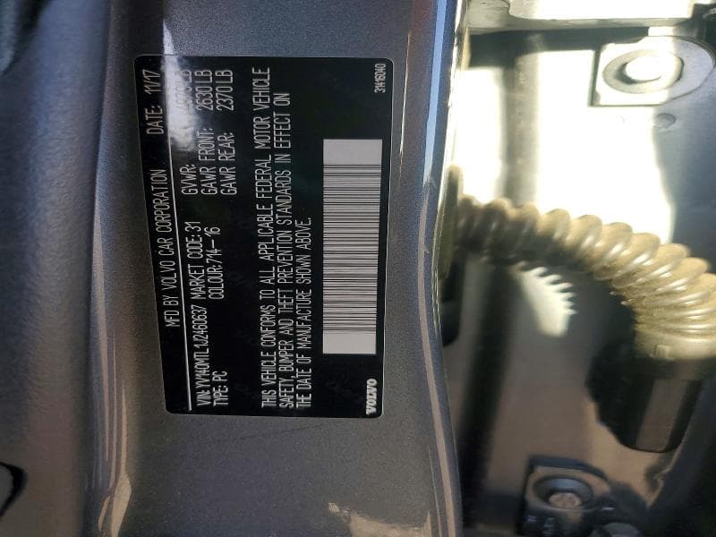2018 VOLVO S60 DYNAMIC DYNAMIC 12