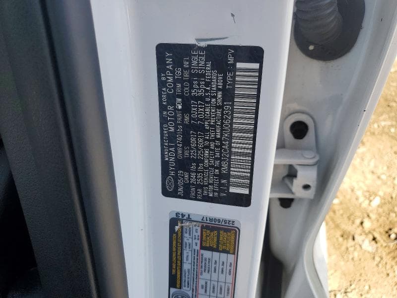 2019 HYUNDAI TUCSON SE 13