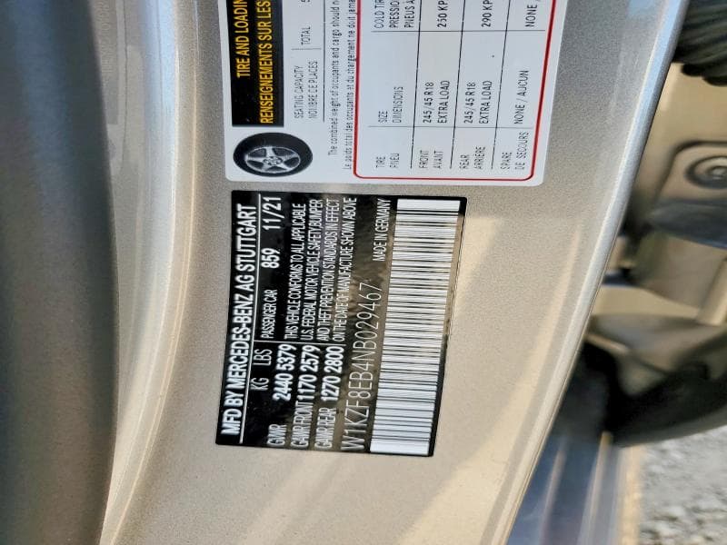 2022 MERCEDES-BENZ E 350 4MATIC 12