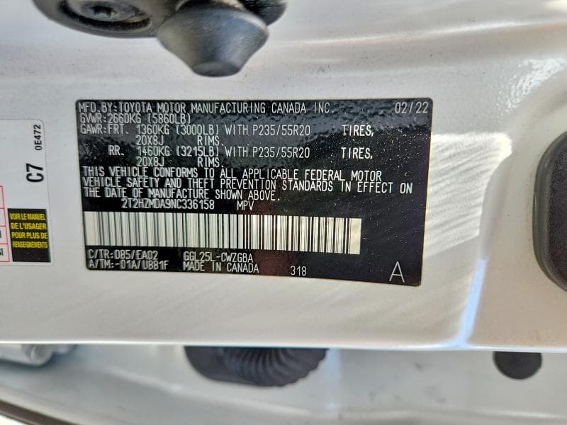 2022 LEXUS RX 350 14