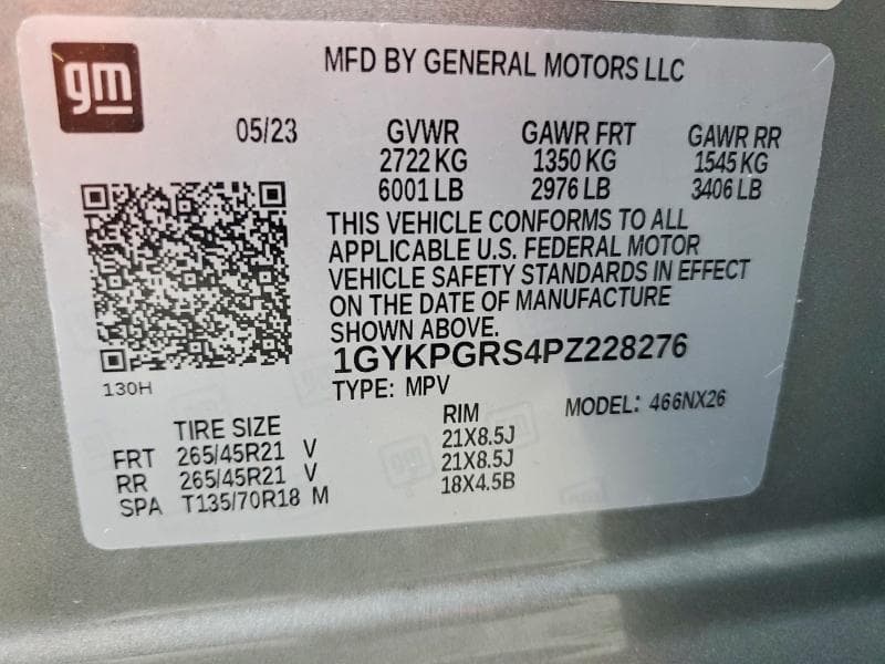 2023 CADILLAC XT6 SPORT SPORT 13
