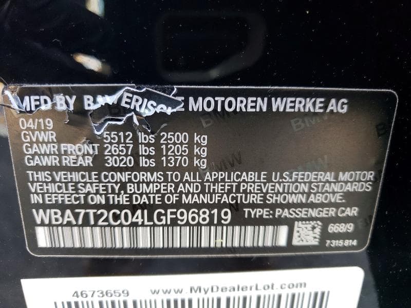 2020 BMW 740 I I 13