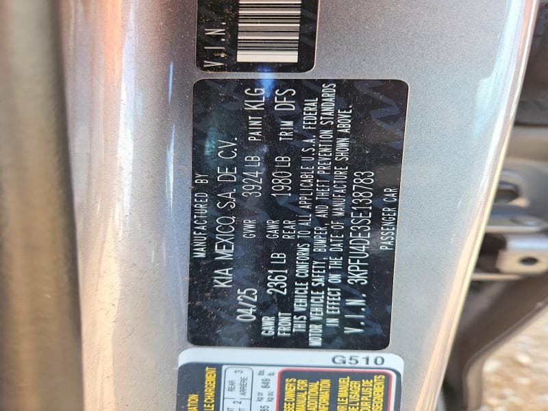 2025 KIA K4 EX 12