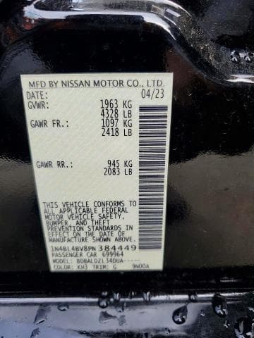 2023 NISSAN ALTIMA S S 13