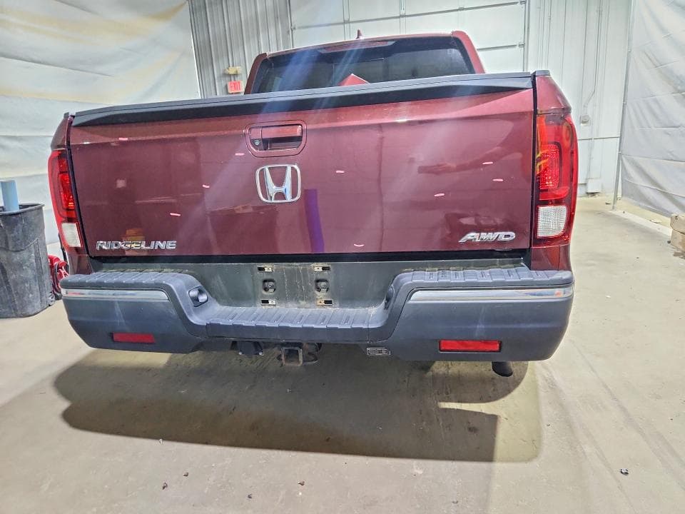 2019 HONDA RIDGELINE RTL RTL 6