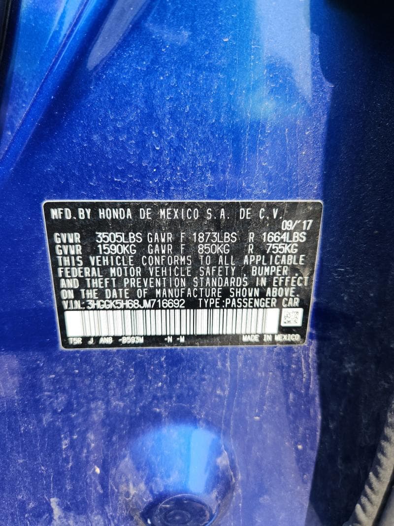 2018 HONDA FIT SPORT 12