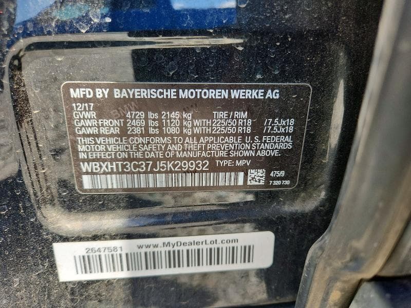 2018 BMW X1 XDRIVE28I 14