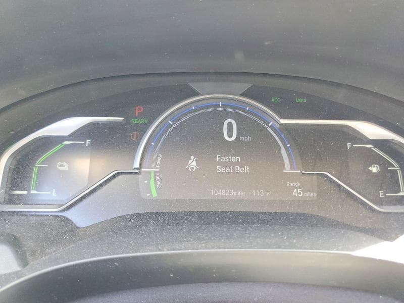 2019 HONDA CLARITY 9