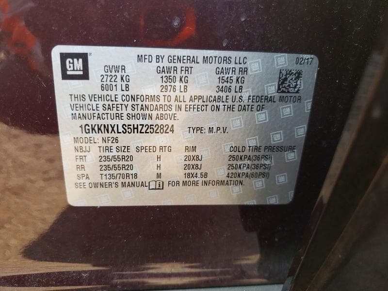 2017 GMC ACADIA DENALI DENALI 13