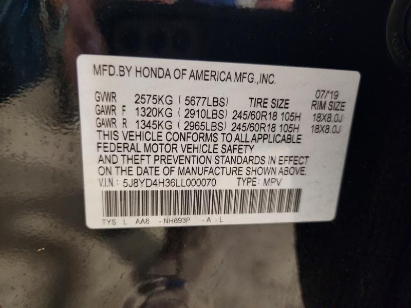 2020 ACURA MDX 13