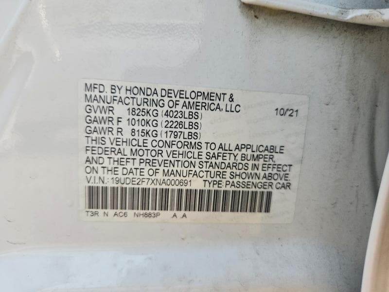 2022 ACURA ILX PREMIUM 13
