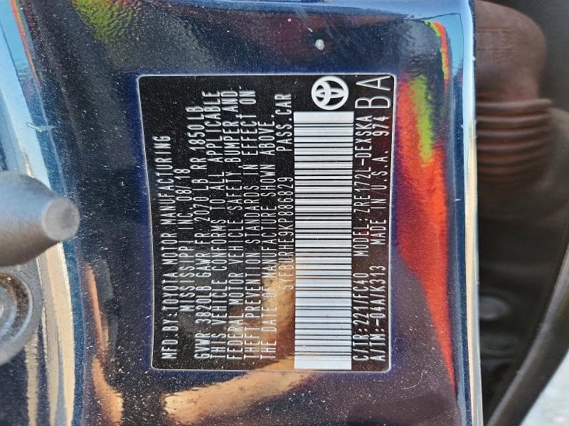 2019 TOYOTA COROLLA SE 13