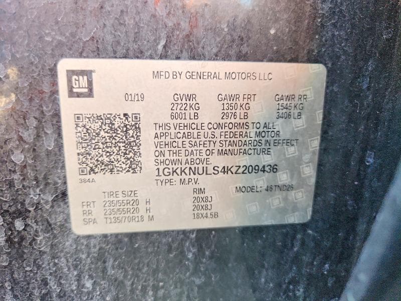 2019 GMC ACADIA SLT-1 13