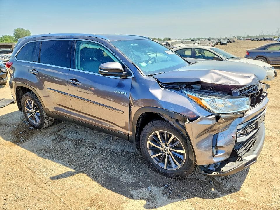 2019 TOYOTA HIGHLANDER HYBRID XLE 4