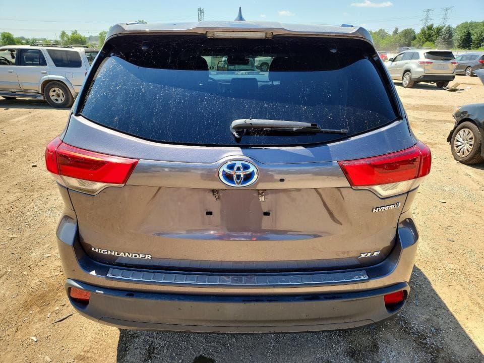2019 TOYOTA HIGHLANDER HYBRID XLE 6