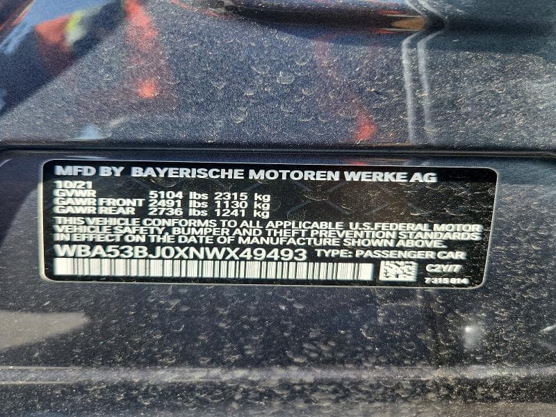 2022 BMW 540 I 12
