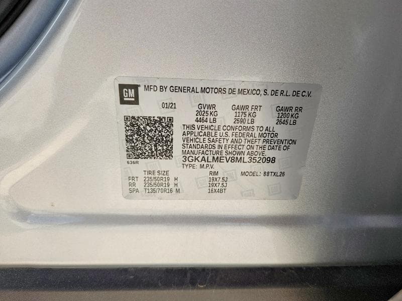 2021 GMC TERRAIN SLE 14