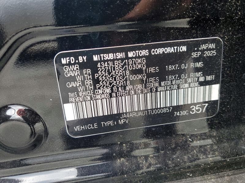 2026 MITSUBISHI OUTLANDER SPORT S/SE S/SE 14