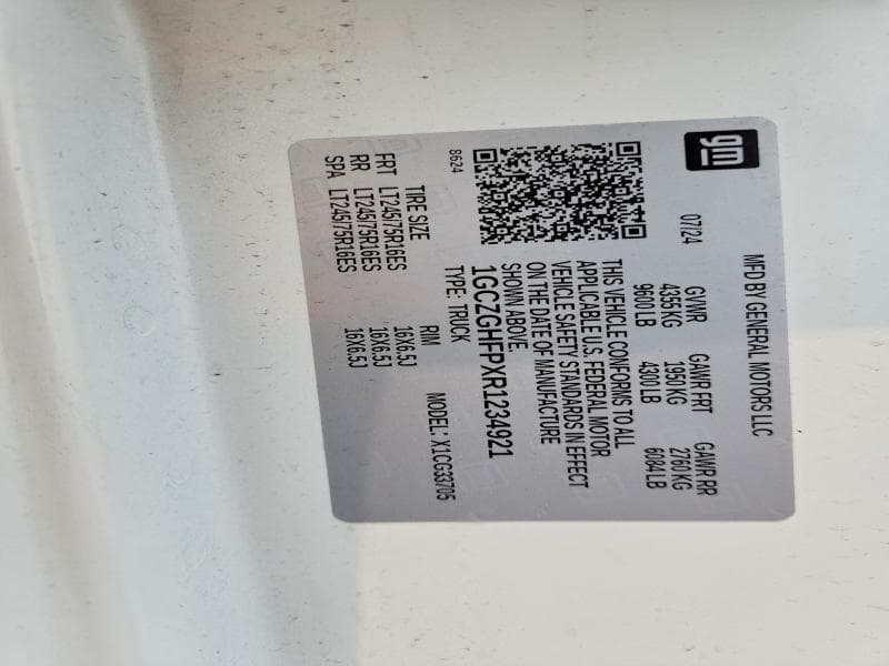 2024 CHEVROLET EXPRESS G3500 13