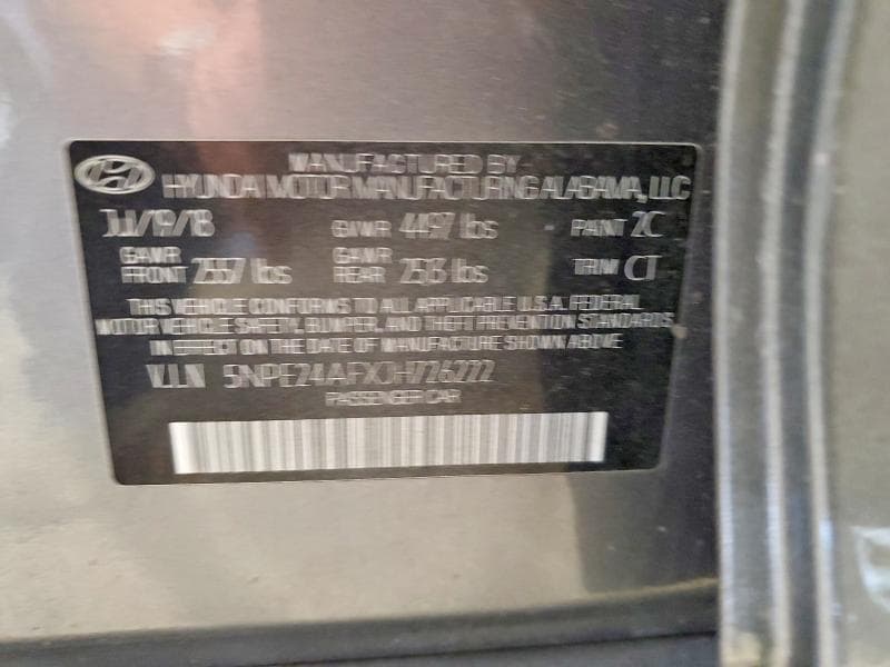 2018 HYUNDAI SONATA SE 13
