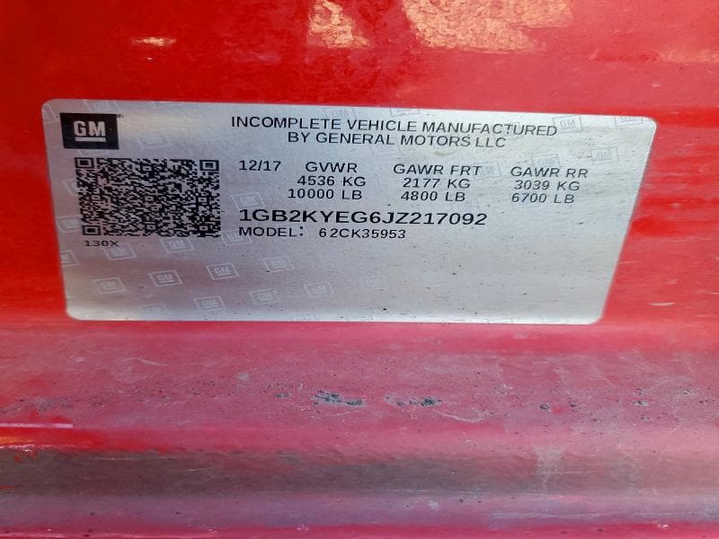 2018 CHEVROLET SILVERADO K3500 13