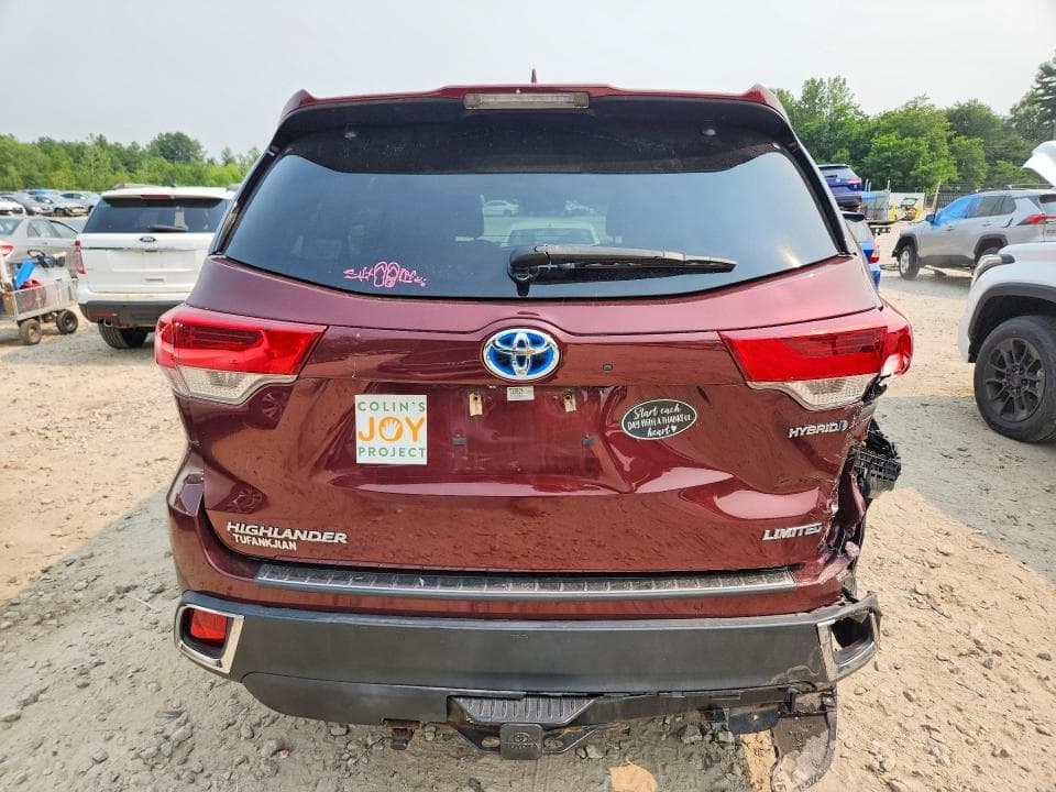 2017 TOYOTA HIGHLANDER HYBRID LIMITED PLATINUM LIMITED PLATINUM 6