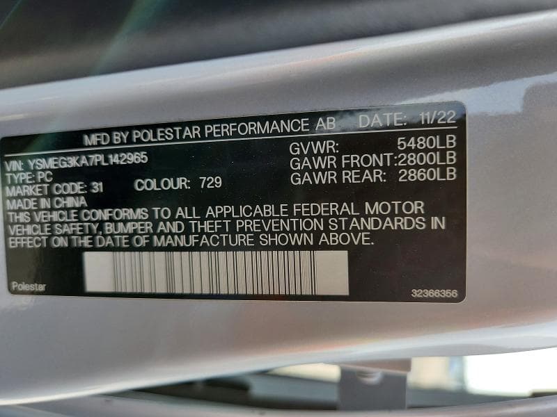 2023 POLESTAR 2 12