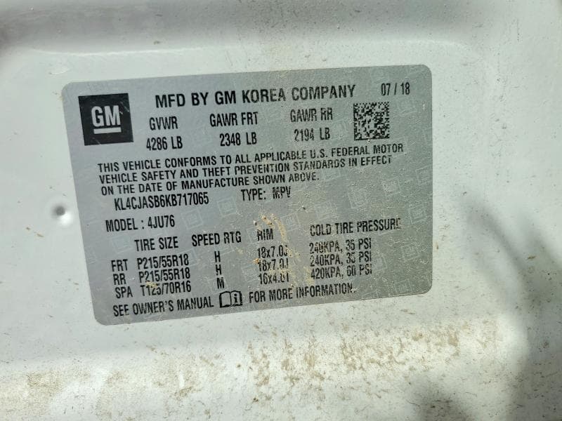 2019 BUICK ENCORE PREFERRED PREFERRED 12