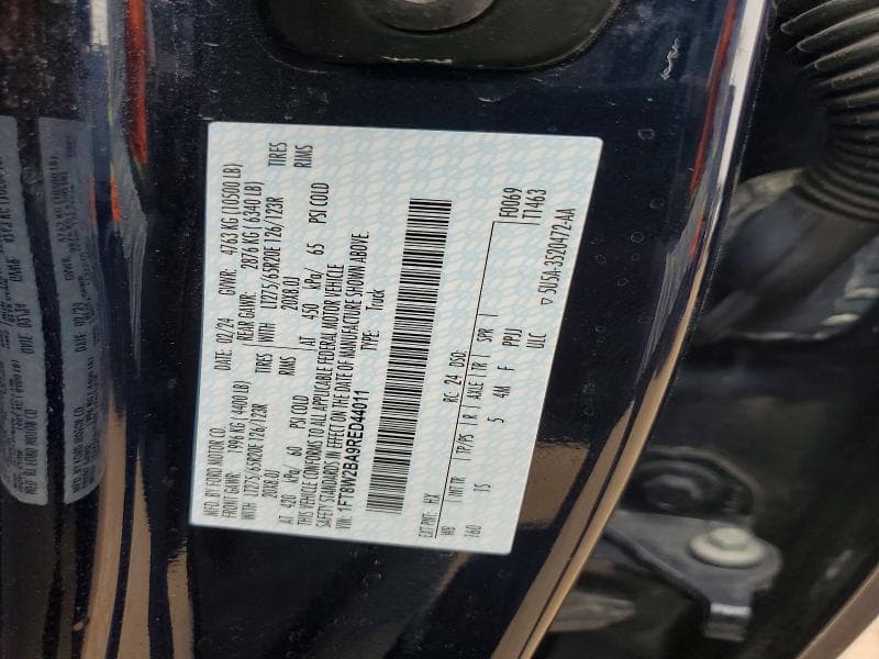 2024 FORD F250 SUPER DUTY SUPER DUTY 12