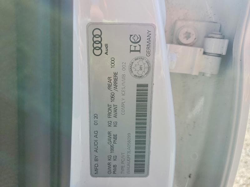 2020 AUDI A3 PREMIUM 12