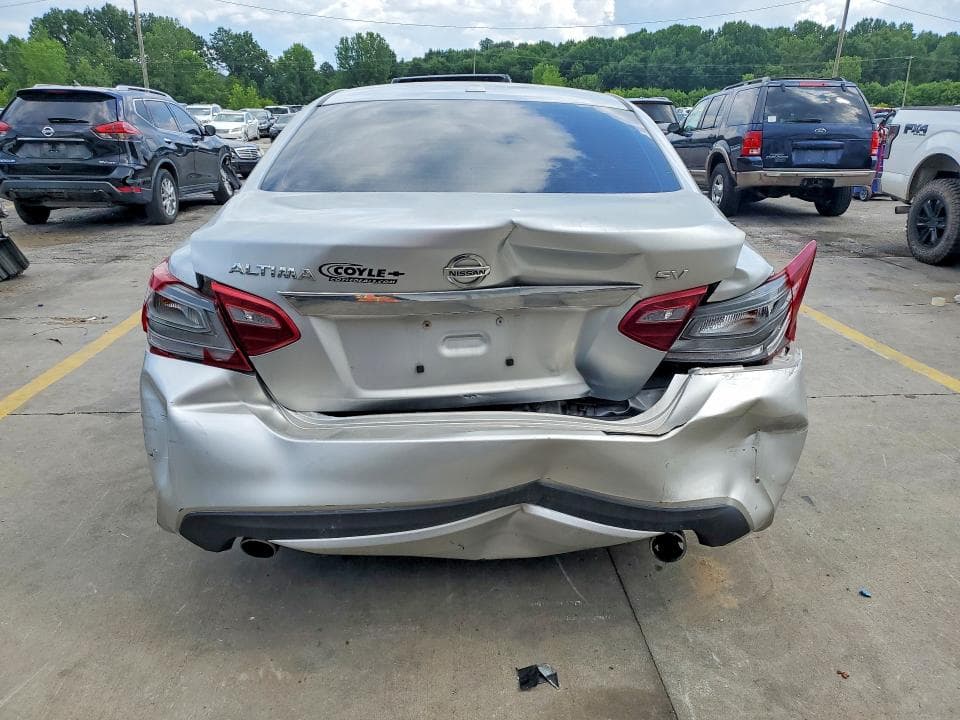 2018 NISSAN ALTIMA 2.5 SV 6