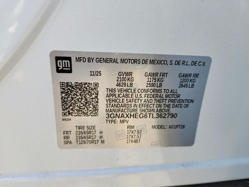 2026 CHEVROLET EQUINOX LT 13