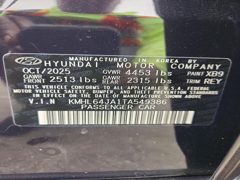 2026 HYUNDAI SONATA SEL SPORT 12