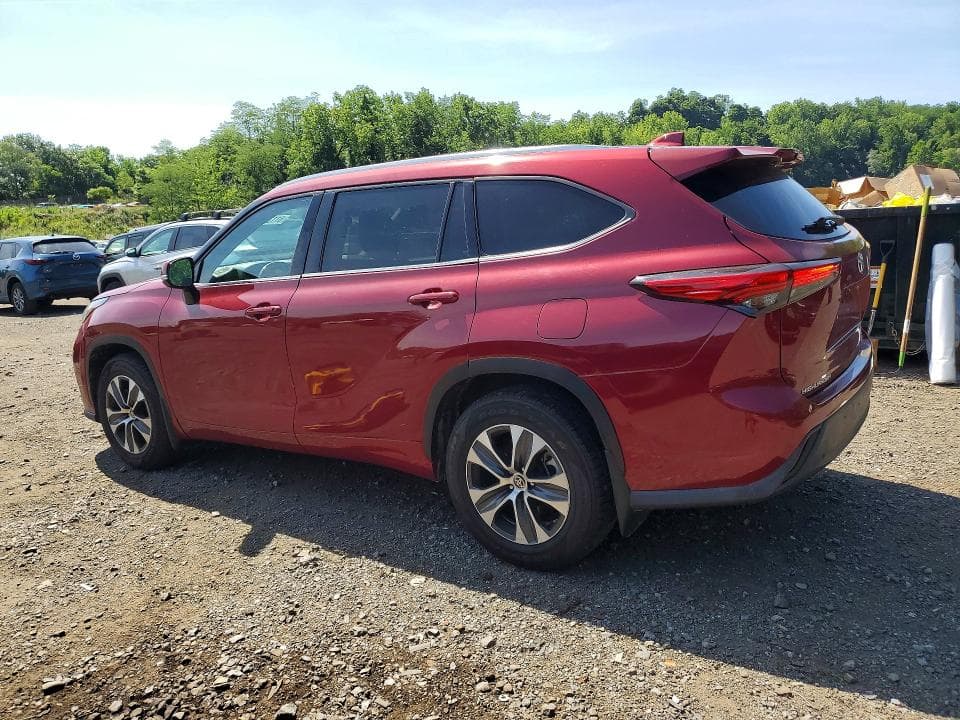 2020 TOYOTA HIGHLANDER XLE 2