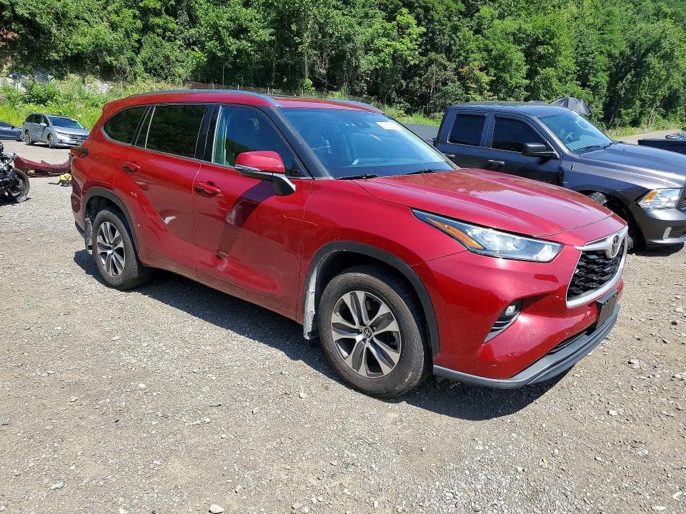 2020 TOYOTA HIGHLANDER XLE 4