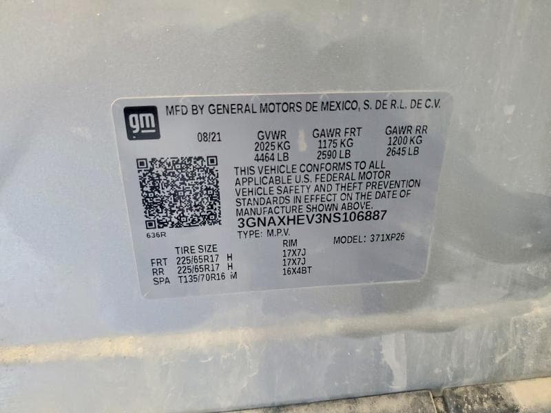 2022 CHEVROLET EQUINOX LS 13
