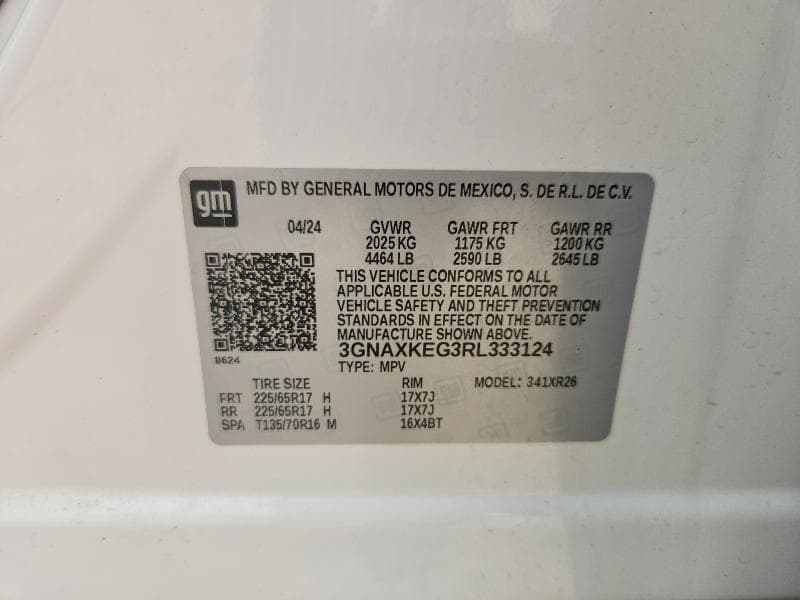 2024 CHEVROLET EQUINOX LT 14