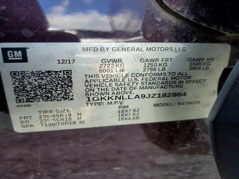 2018 GMC ACADIA SLE SLE 14