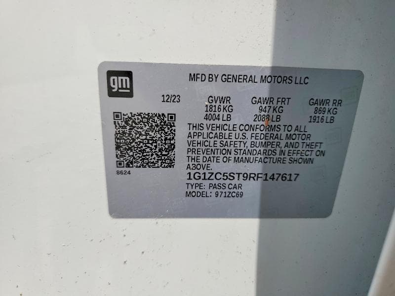 2024 CHEVROLET MALIBU LS 13