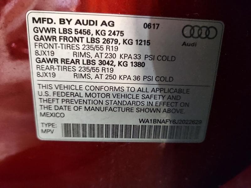 2018 AUDI Q5 PREMIUM PLUS 13