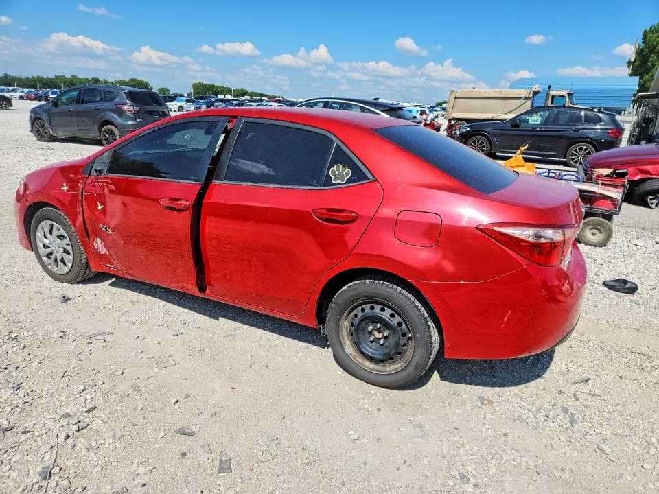 2019 TOYOTA COROLLA LE LE 2