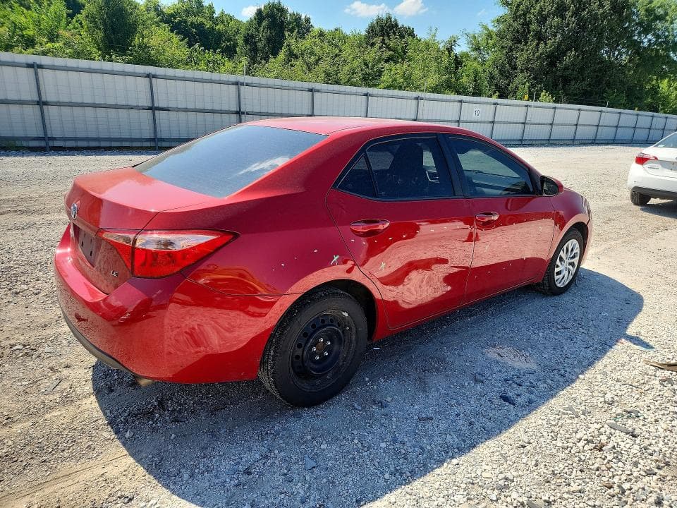 2019 TOYOTA COROLLA LE LE 3