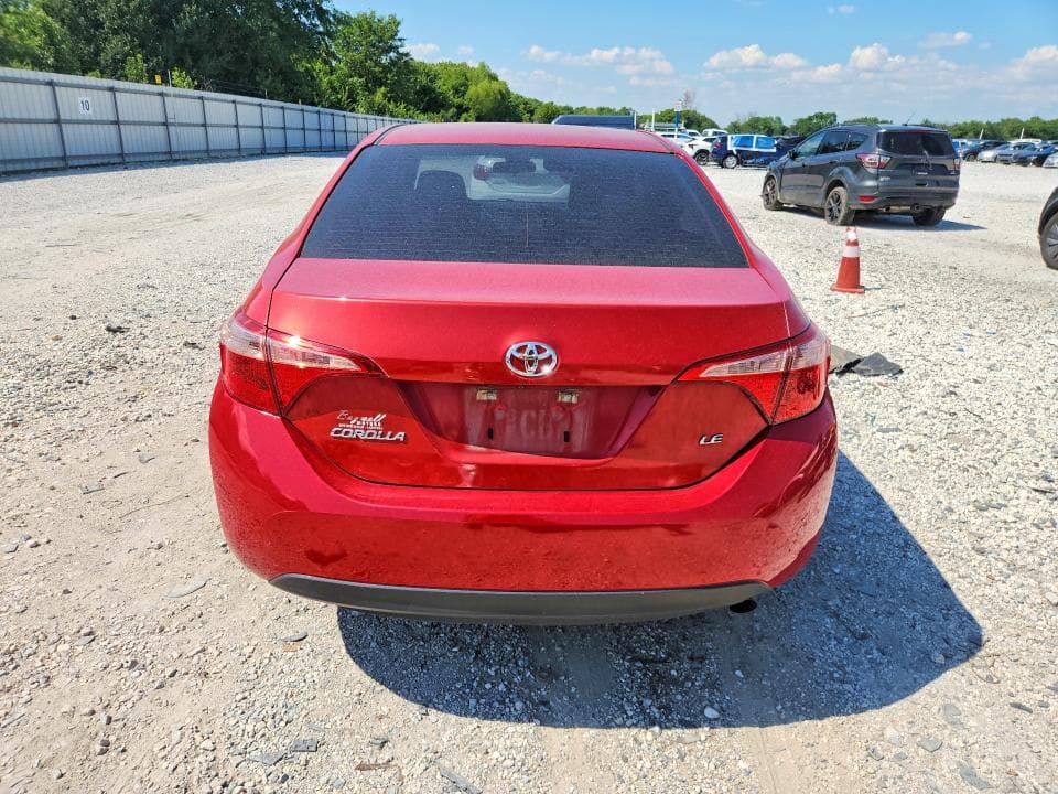 2019 TOYOTA COROLLA LE LE 6
