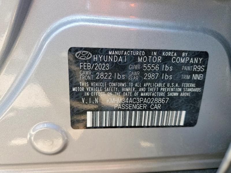 2023 HYUNDAI IONIQ 6 SEL 13