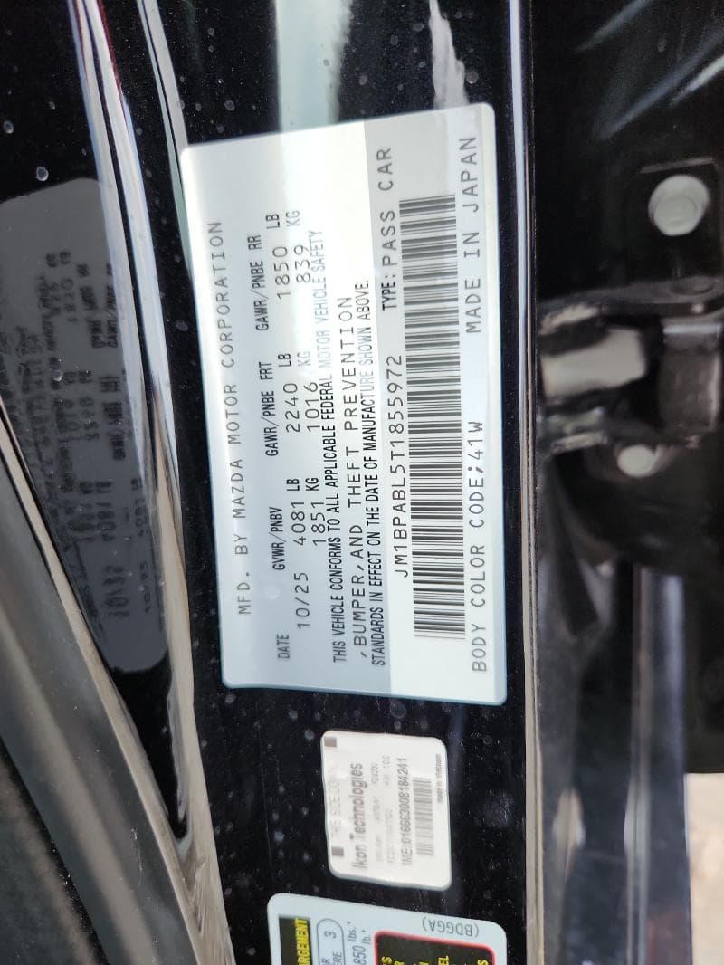 2026 MAZDA 3 SELECT SPORT SELECT SPORT 13