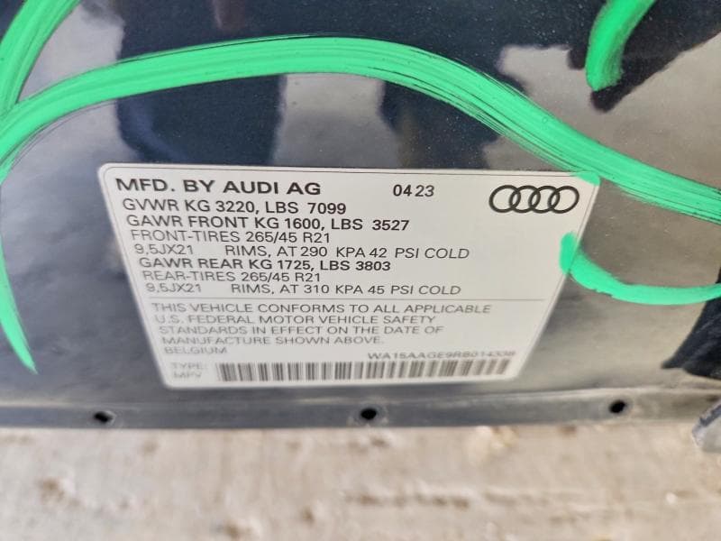2024 AUDI Q8 E-TRON PREMIUM PLUS 14