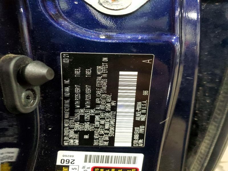 2021 TOYOTA SIENNA XLE 14