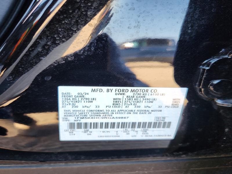 2024 FORD EXPLORER PLATINUM 13